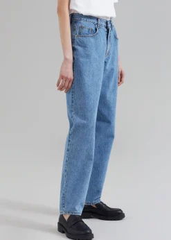 The Frankie Shop Dublin Jeans Blue Denim Outlet