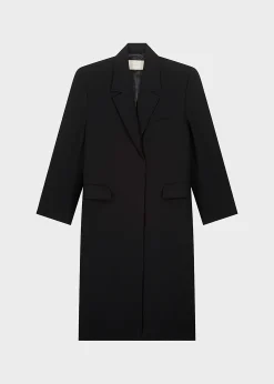 The Frankie Shop Eevi Overcoat Black Hot