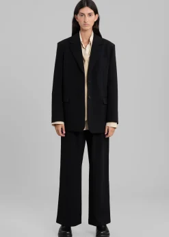 The Frankie Shop Eevi Wide Pants Black Sale