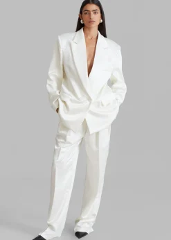 The Frankie Shop Elvira Blazer Ivory Hot