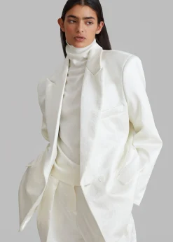 The Frankie Shop Elvira Blazer Ivory Hot