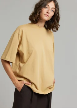 The Frankie Shop Evora Tee Sahara Clearance