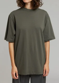 The Frankie Shop Evora Tee Olive Clearance