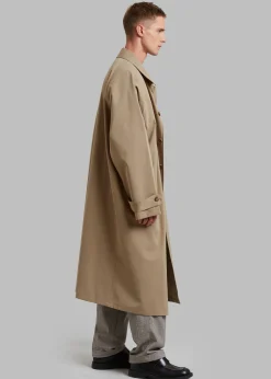 The Frankie Shop Fane Trench Beige Clearance