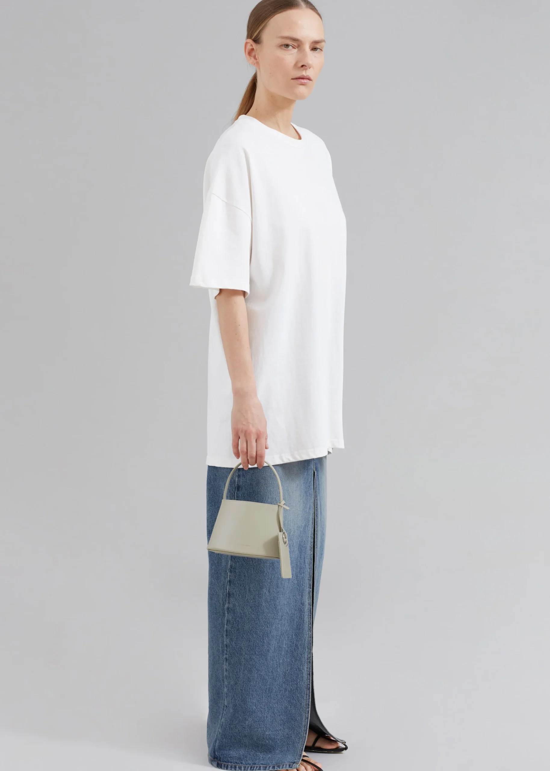 The Frankie Shop Faro Boxy Tee White Sale