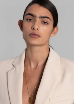 The Frankie Shop Fay Andrada Nena Pendant Necklace Gold Hot