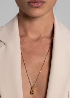 The Frankie Shop Fay Andrada Nena Pendant Necklace Gold Hot