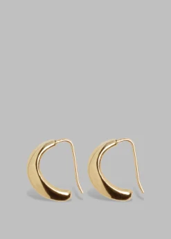 The Frankie Shop Fay Andrada Selka Petite Hoops Gold Discount