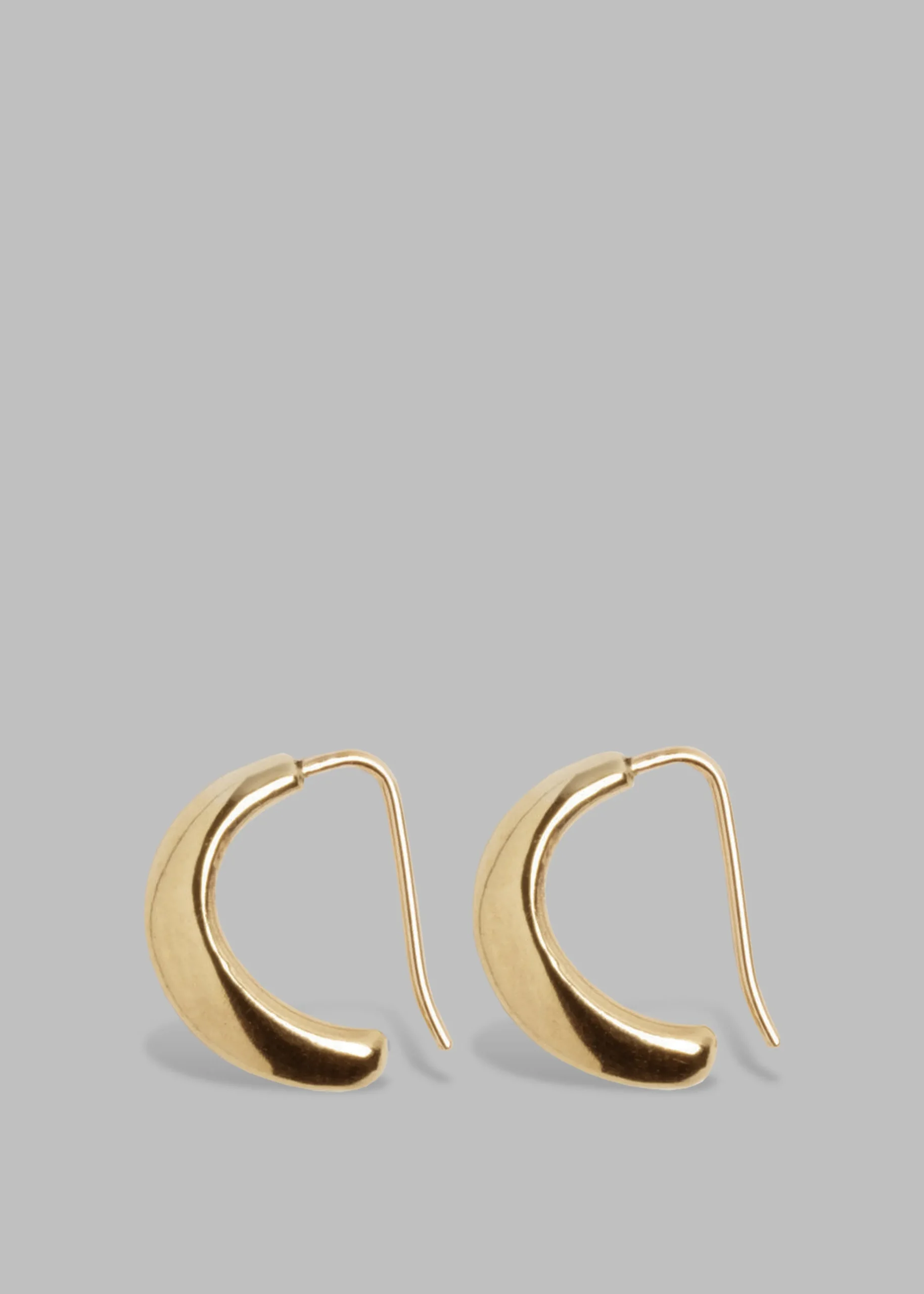The Frankie Shop Fay Andrada Selka Petite Hoops Gold Discount