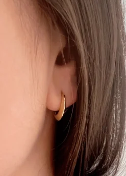 The Frankie Shop Fay Andrada Selka Petite Hoops Gold Discount