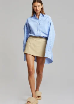 The Frankie Shop Fiona Skort Butter Discount