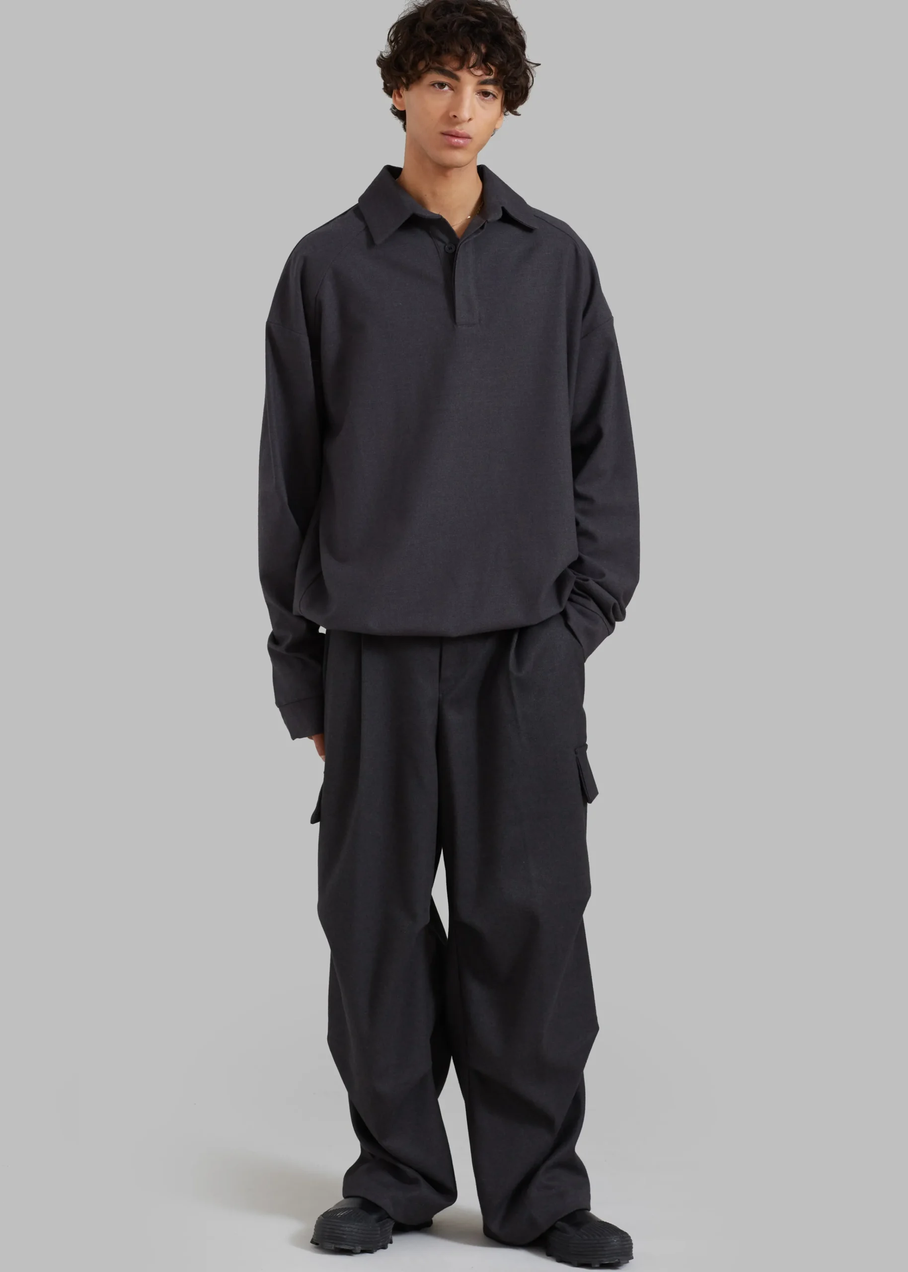 The Frankie Shop Flint Cargo Pants Grey Online