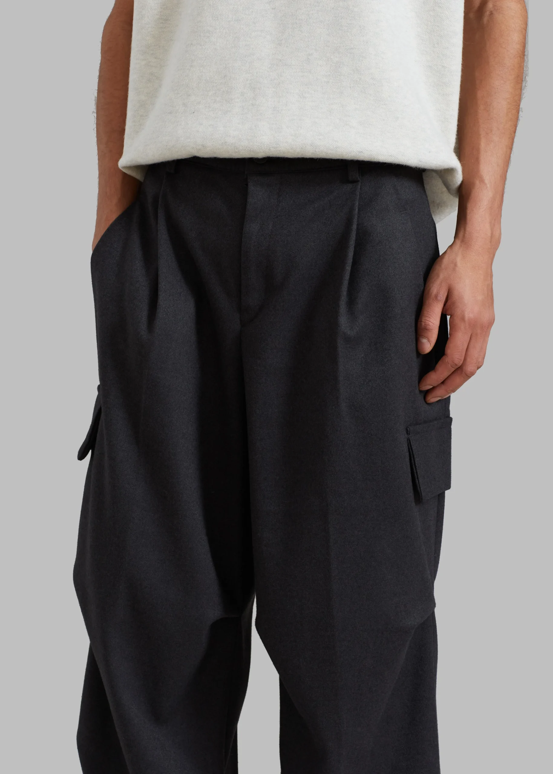 The Frankie Shop Flint Cargo Pants Grey Online