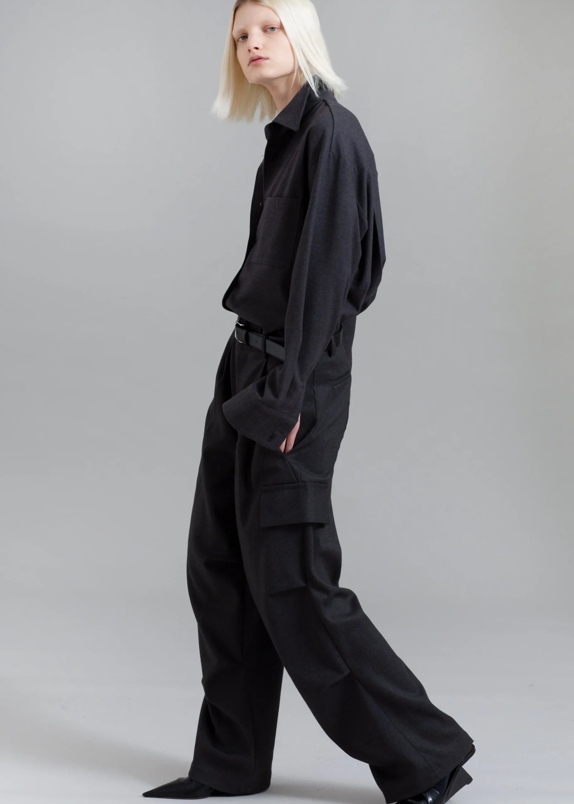 The Frankie Shop Flint Cargo Pants Grey Online