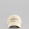 The Frankie Shop Frankie Boiled Wool Baseball Cap Beige