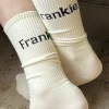 The Frankie Shop Frankie In English Ribbed Socks Vanilla Best