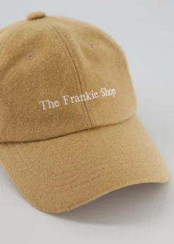 The Frankie Shop Frankie Wool Baseball Cap Caramel Hot