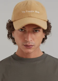 The Frankie Shop Frankie Wool Baseball Cap Caramel Hot