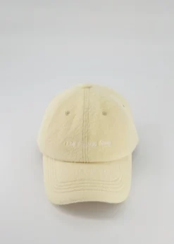 The Frankie Shop Frankie Wool Baseball Cap Pale Yellow Outlet