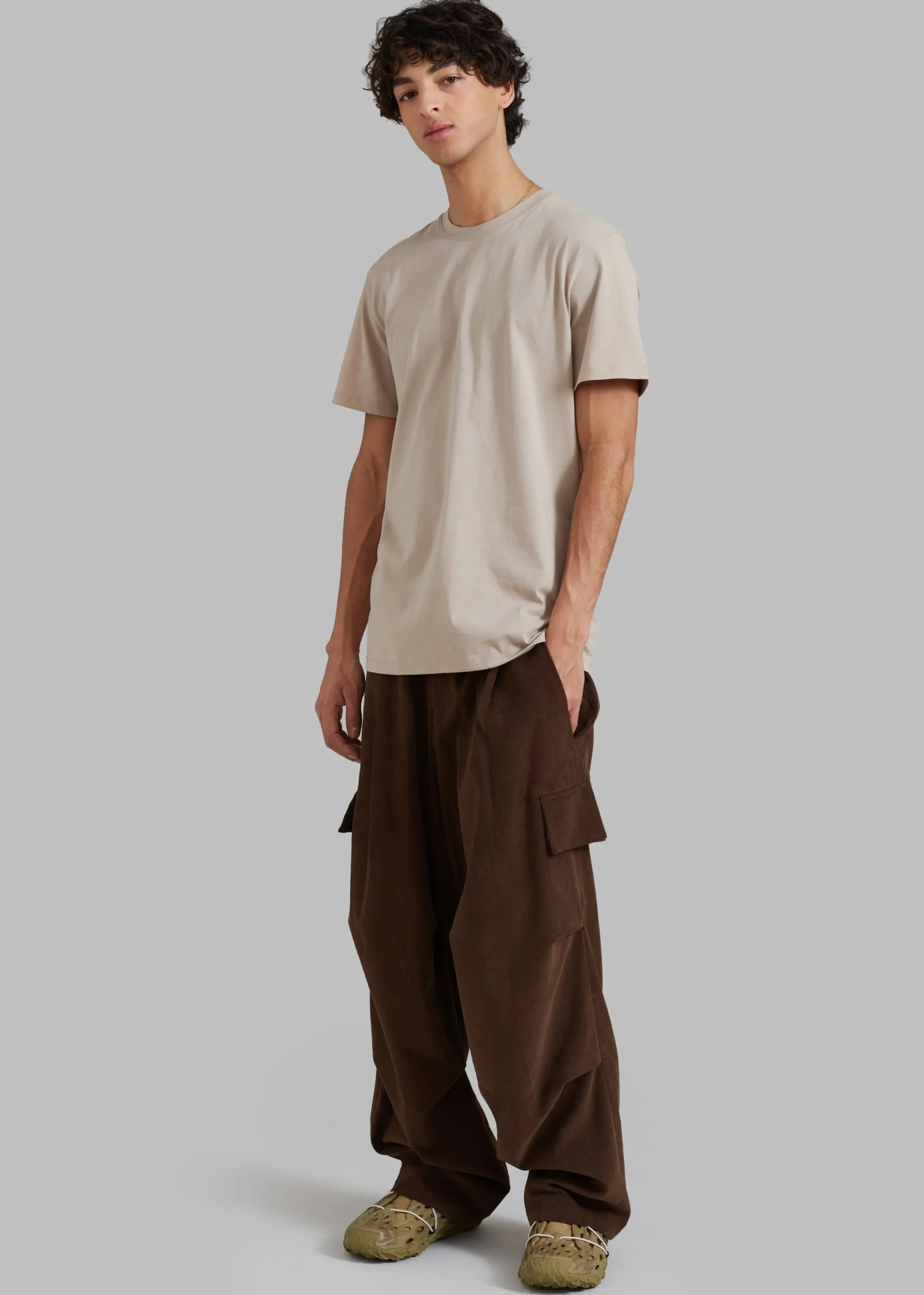 The Frankie Shop Garnett Corduroy Pants Brown Sale
