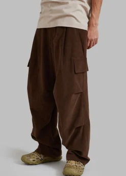 The Frankie Shop Garnett Corduroy Pants Brown Sale
