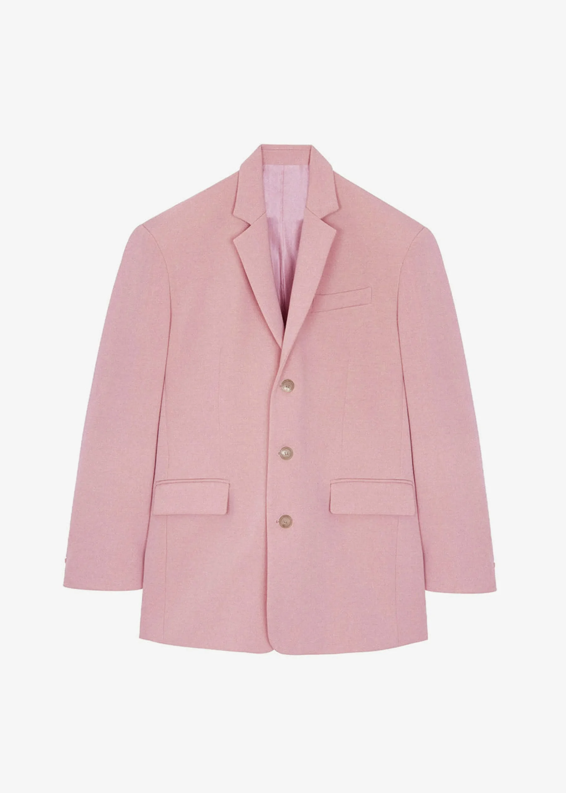 The Frankie Shop Gelso Oversized Blazer Rose