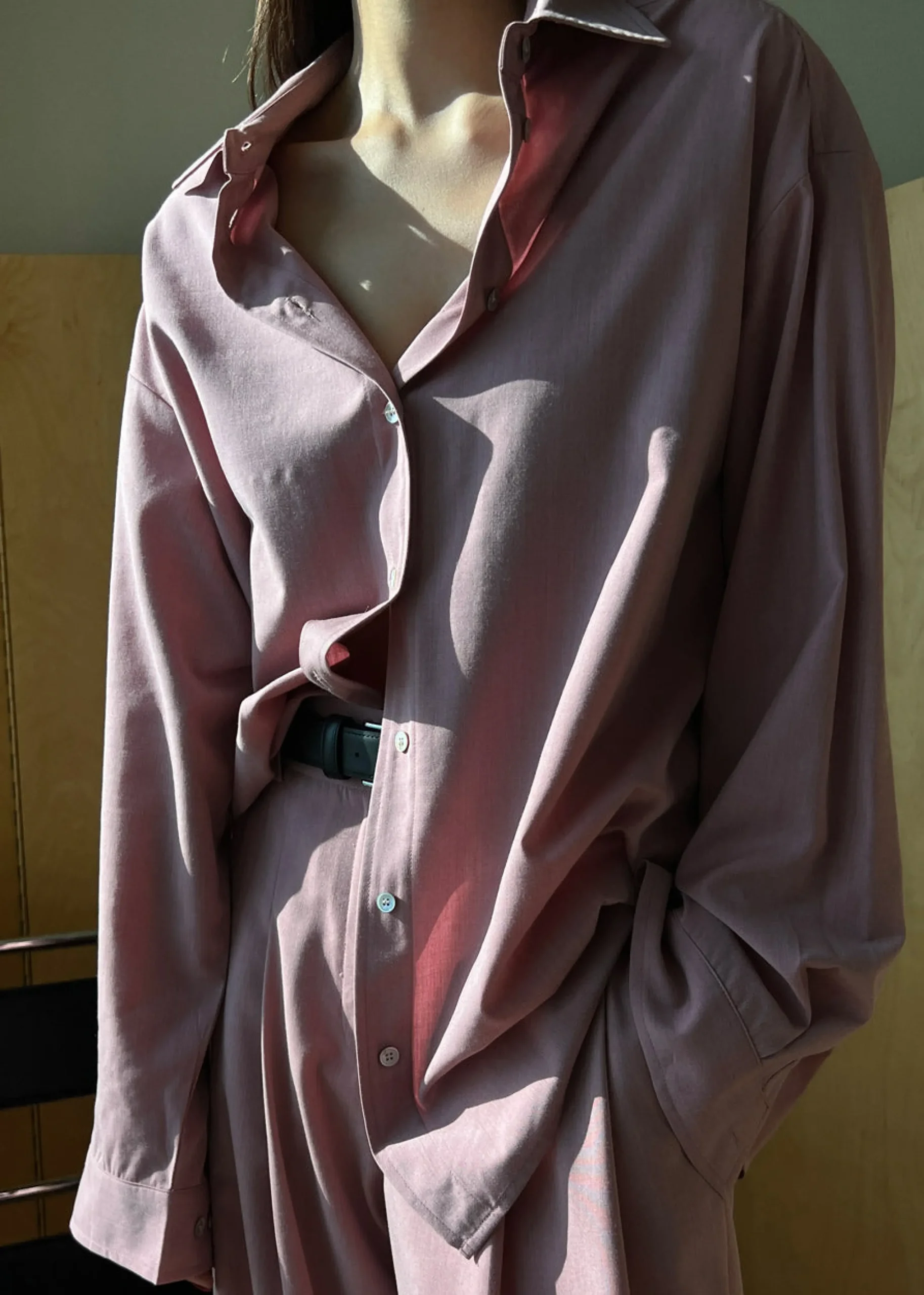 The Frankie Shop Gelso Shirt Rose Outlet