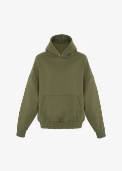 The Frankie Shop Gene Hoodie Dark Olive Clearance