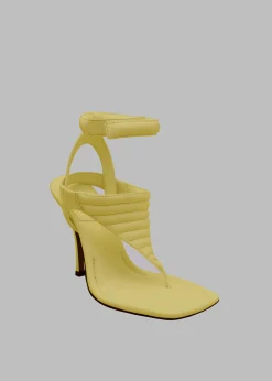 The Frankie Shop Gia Borghini Gia 8 Thong Sandals Butter Yellow Sale