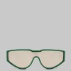 The Frankie Shop Gia Borghini Ski Sunnies Forest Green New