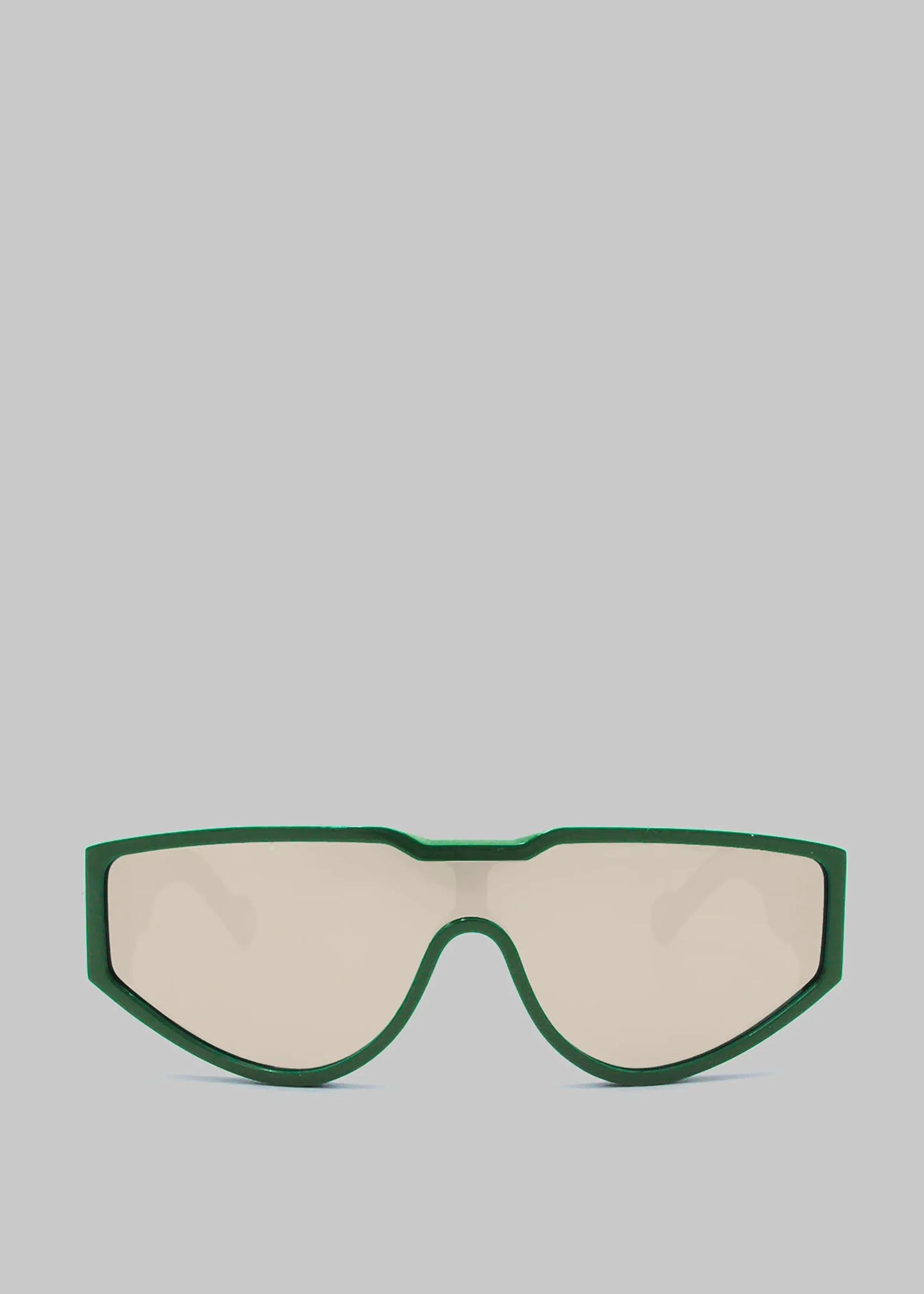The Frankie Shop Gia Borghini Ski Sunnies Forest Green New