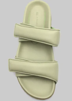 The Frankie Shop Gia X Pernille Double Strap Sandal Sage Online