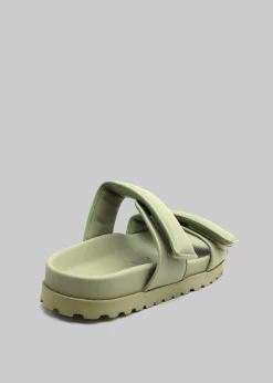 The Frankie Shop Gia X Pernille Double Strap Sandal Sage Online