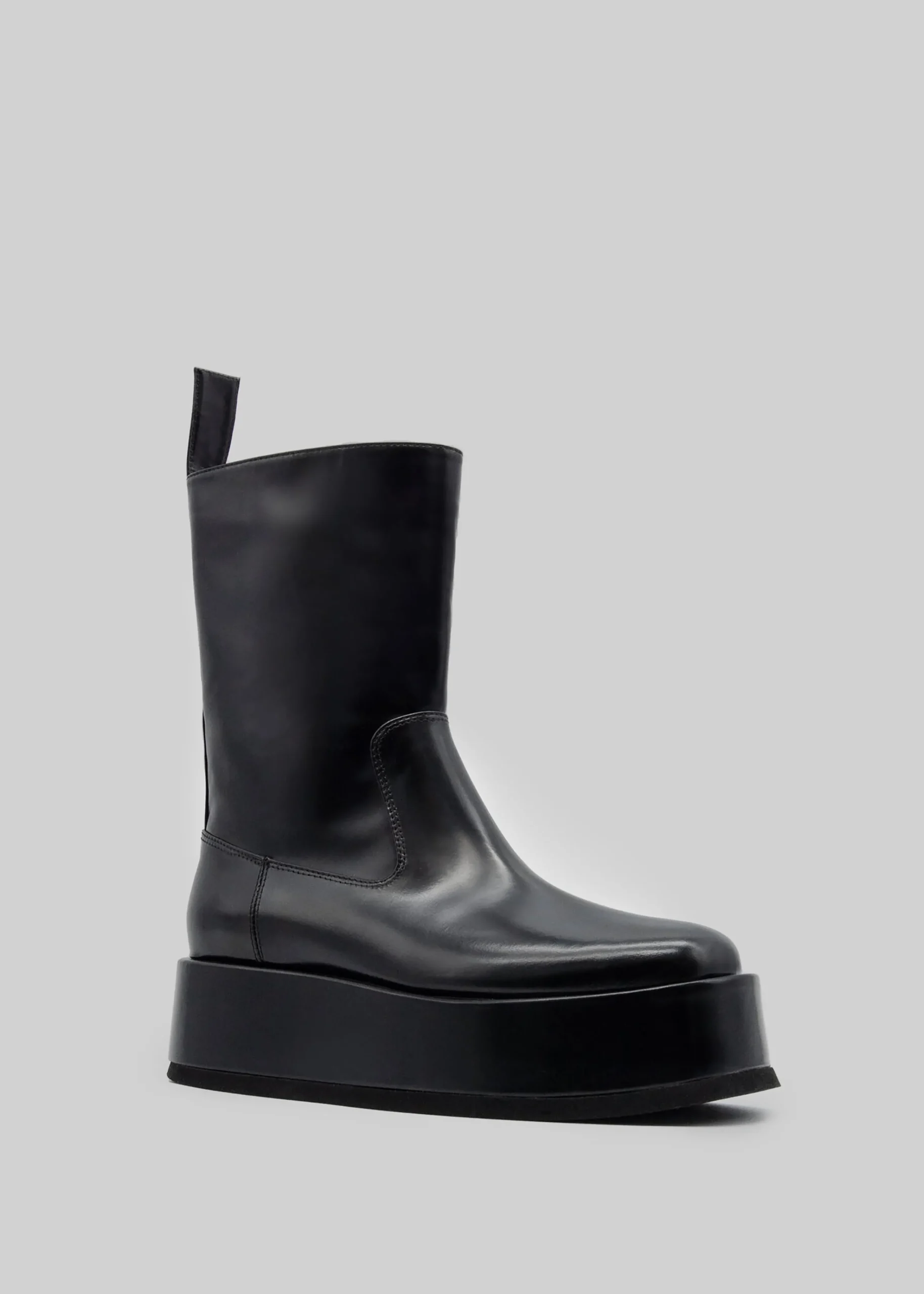 The Frankie Shop Gia X Rhw Rosie 23 Short Flatform Boot Black Best