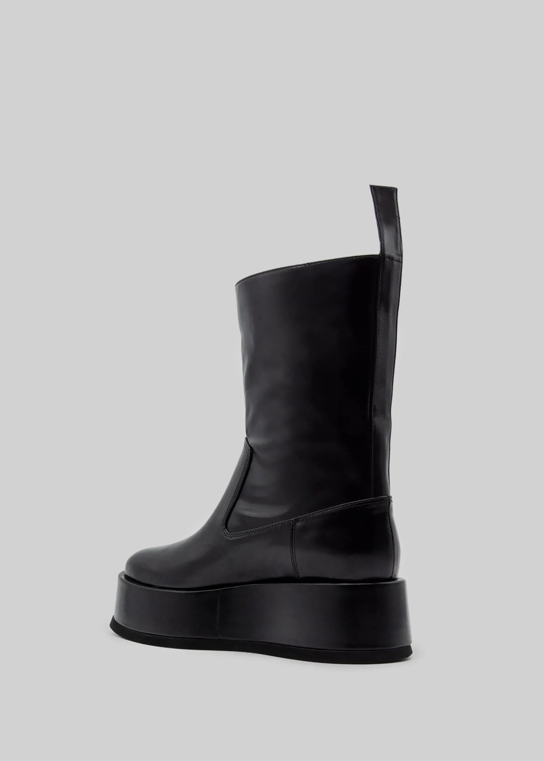 The Frankie Shop Gia X Rhw Rosie 23 Short Flatform Boot Black Best