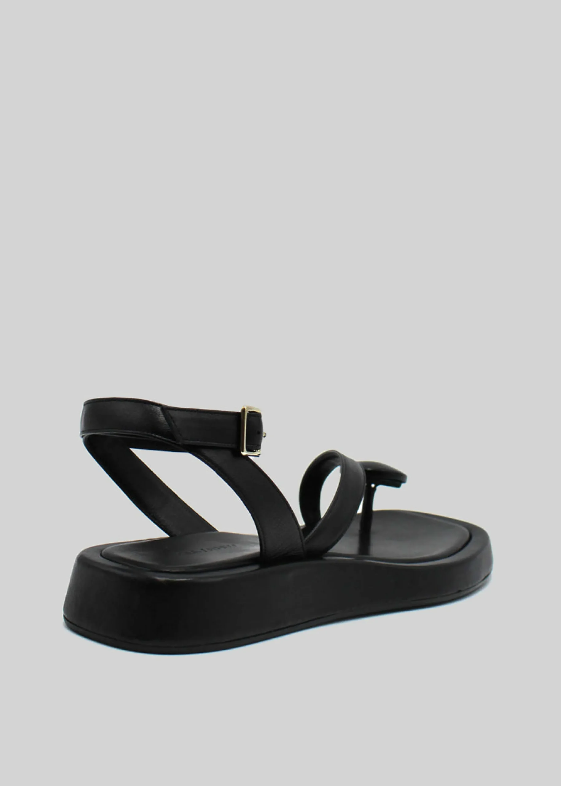 The Frankie Shop Gia X Rhw Rosie Flat Wrap Sandal Black Best