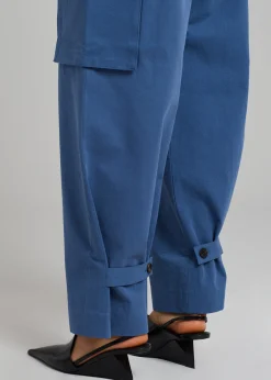 The Frankie Shop Gianna Cargo Pants Medium Wash Best