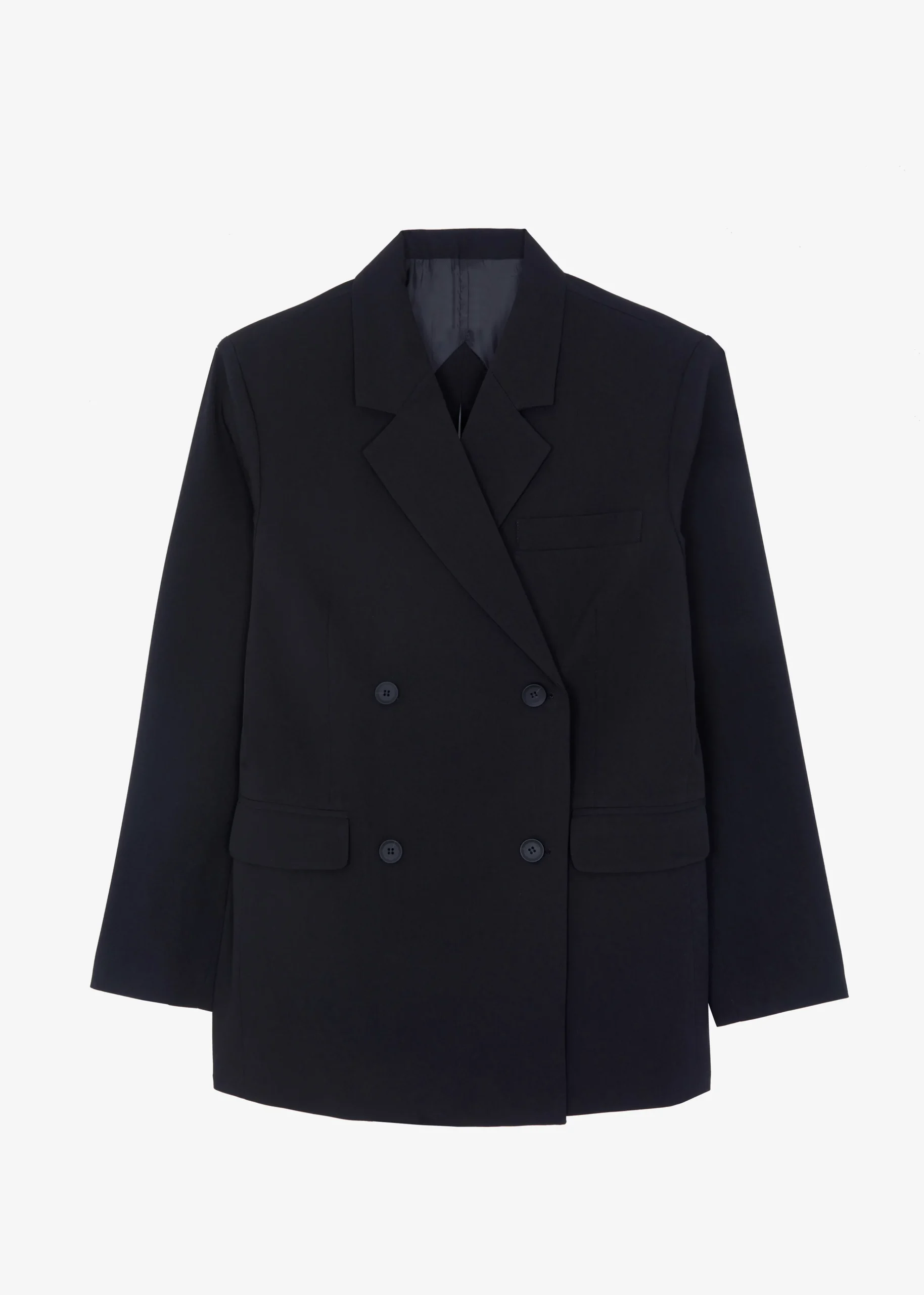 The Frankie Shop Girona Open Back Blazer Black Outlet