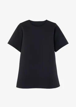 The Frankie Shop Giza Neoprene Mini Dress Black Discount