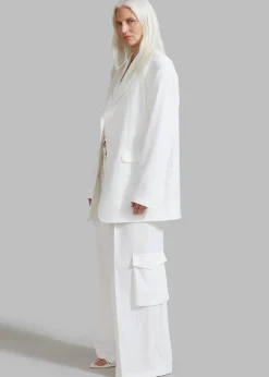 The Frankie Shop Gladys Blazer White Best