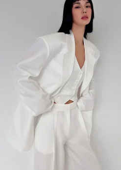 The Frankie Shop Gladys Blazer White Best