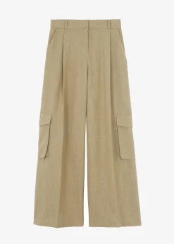 The Frankie Shop Gladys Cargo Pants Khaki
