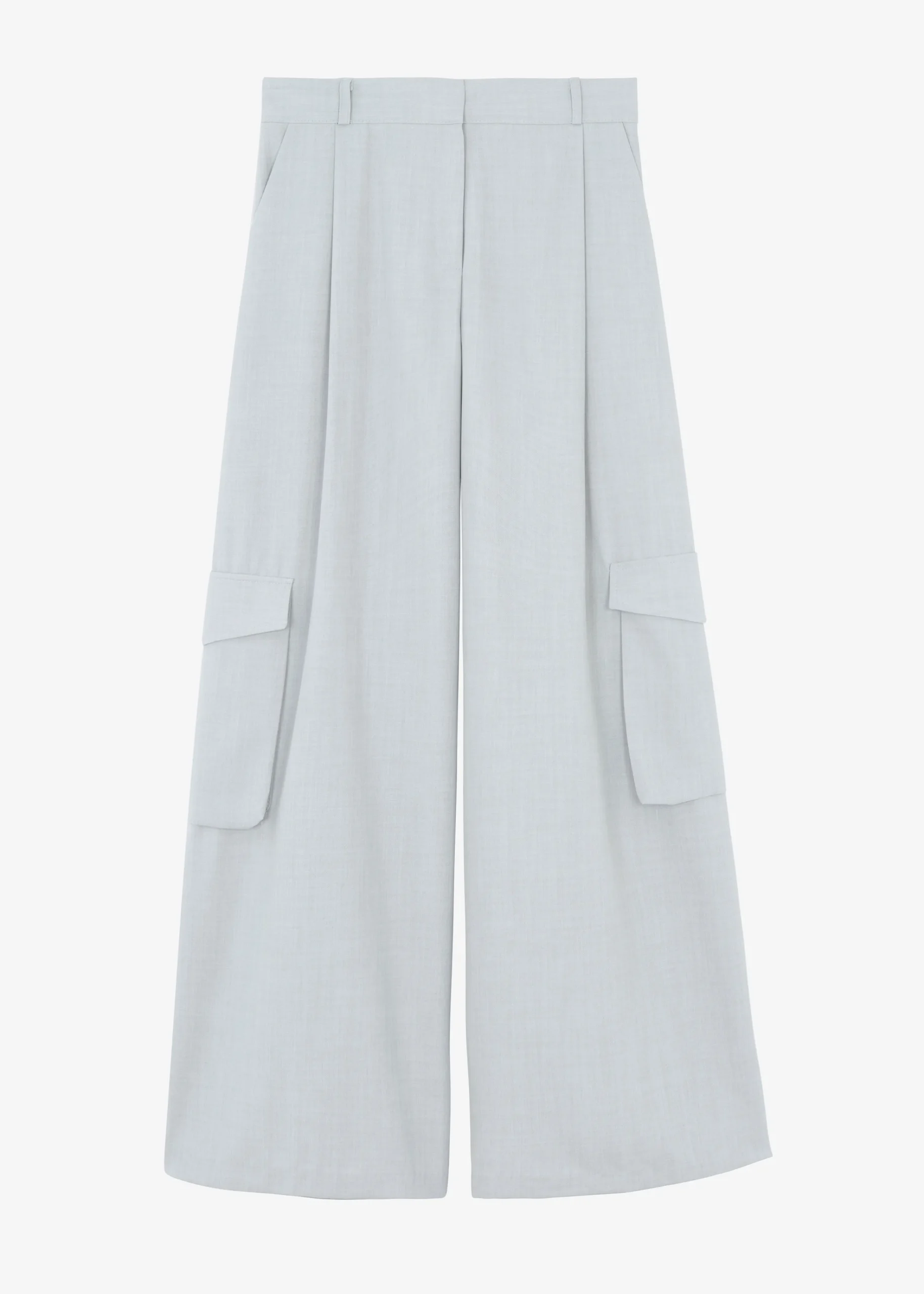 The Frankie Shop Gladys Cargo Pants Grey Best