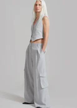 The Frankie Shop Gladys Vest Grey Best