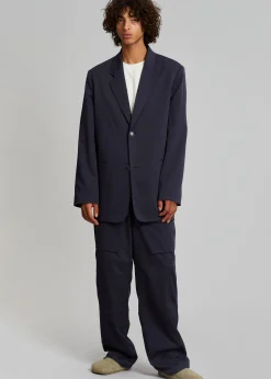 The Frankie Shop Grant Cargo Pants Navy Clearance