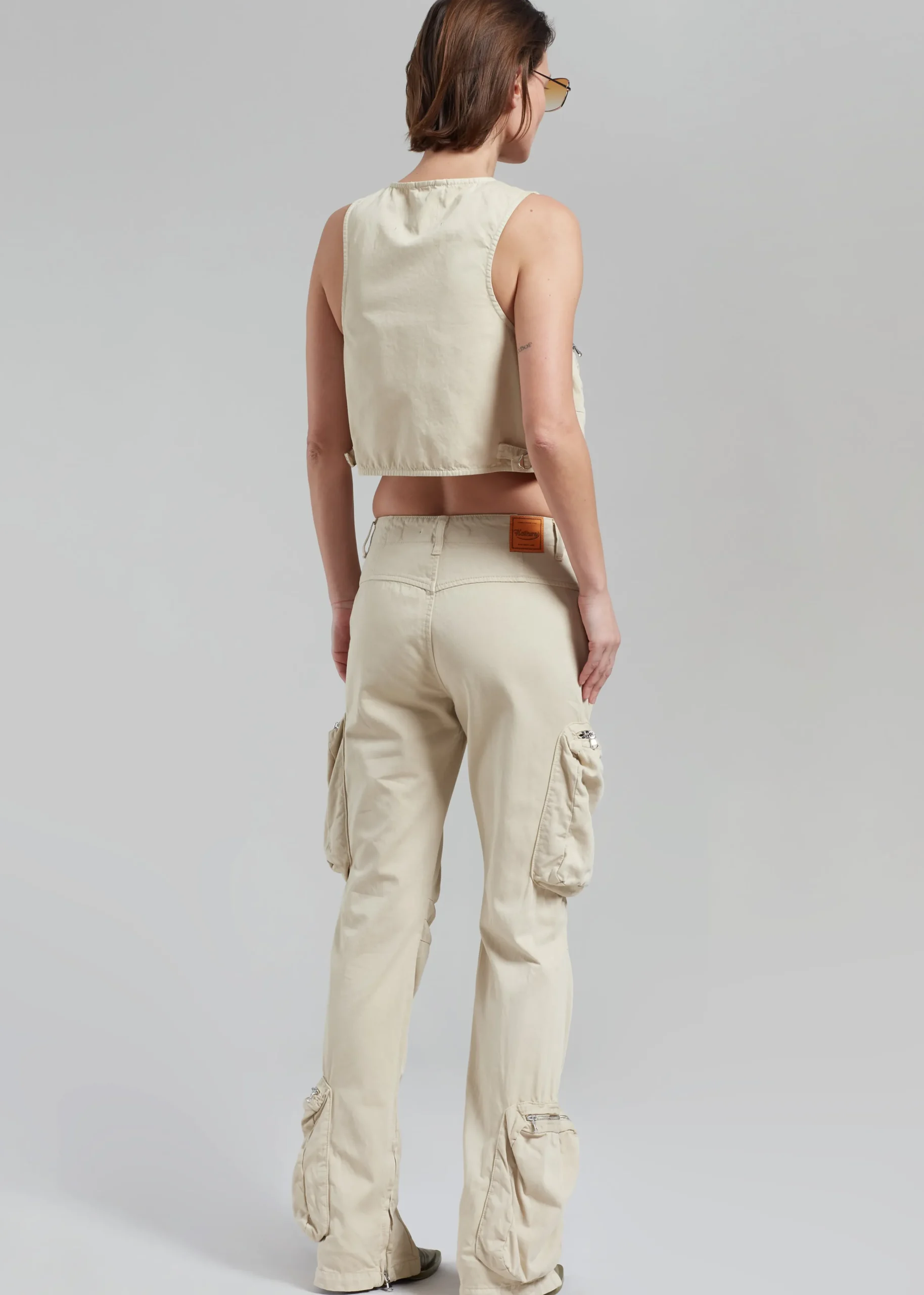 The Frankie Shop Haikure Gwen Vest Barley Discount