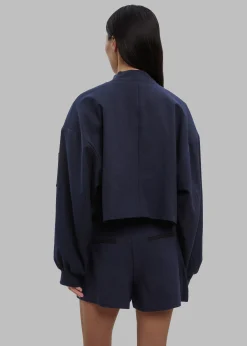 The Frankie Shop Hava Jacket Navy Online