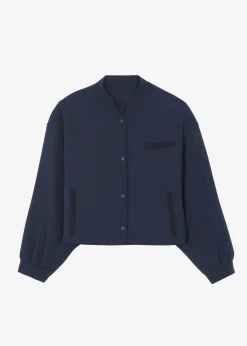 The Frankie Shop Hava Jacket Navy Online