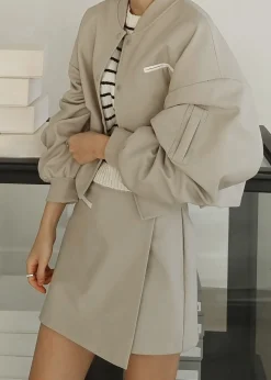 The Frankie Shop Hava Jacket Beige Best