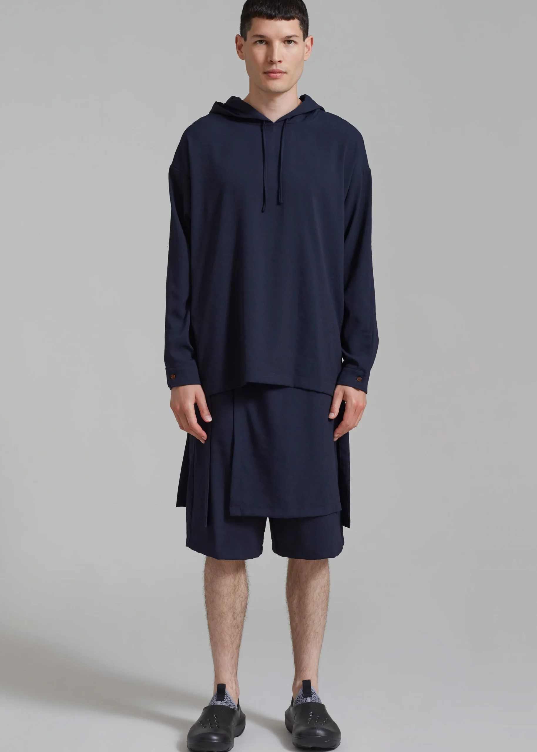 The Frankie Shop Heith Light Hoodie Blue Hot